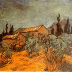 Wooden Sheds by Van Gogh